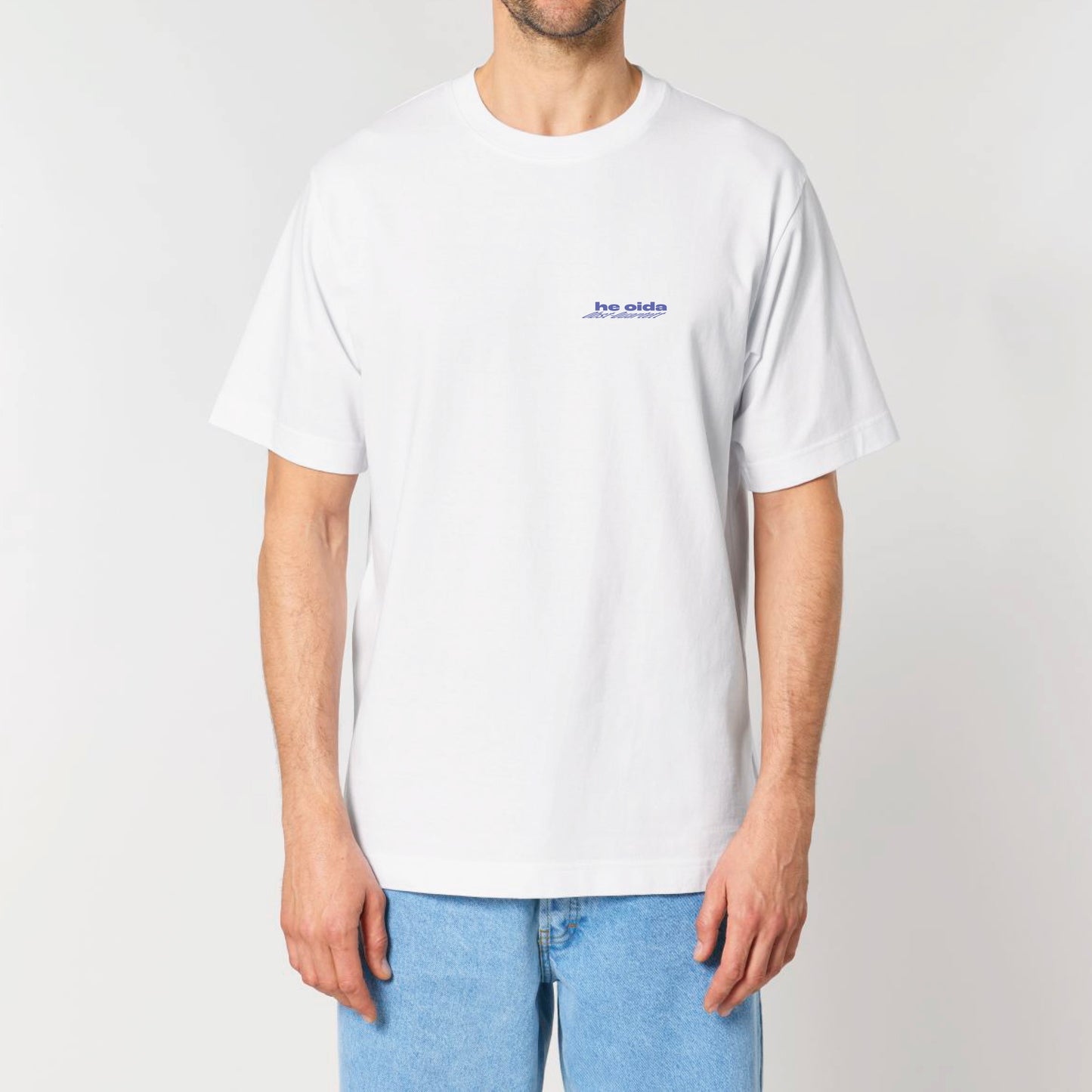 Heidelbeer Shirt Weiß
