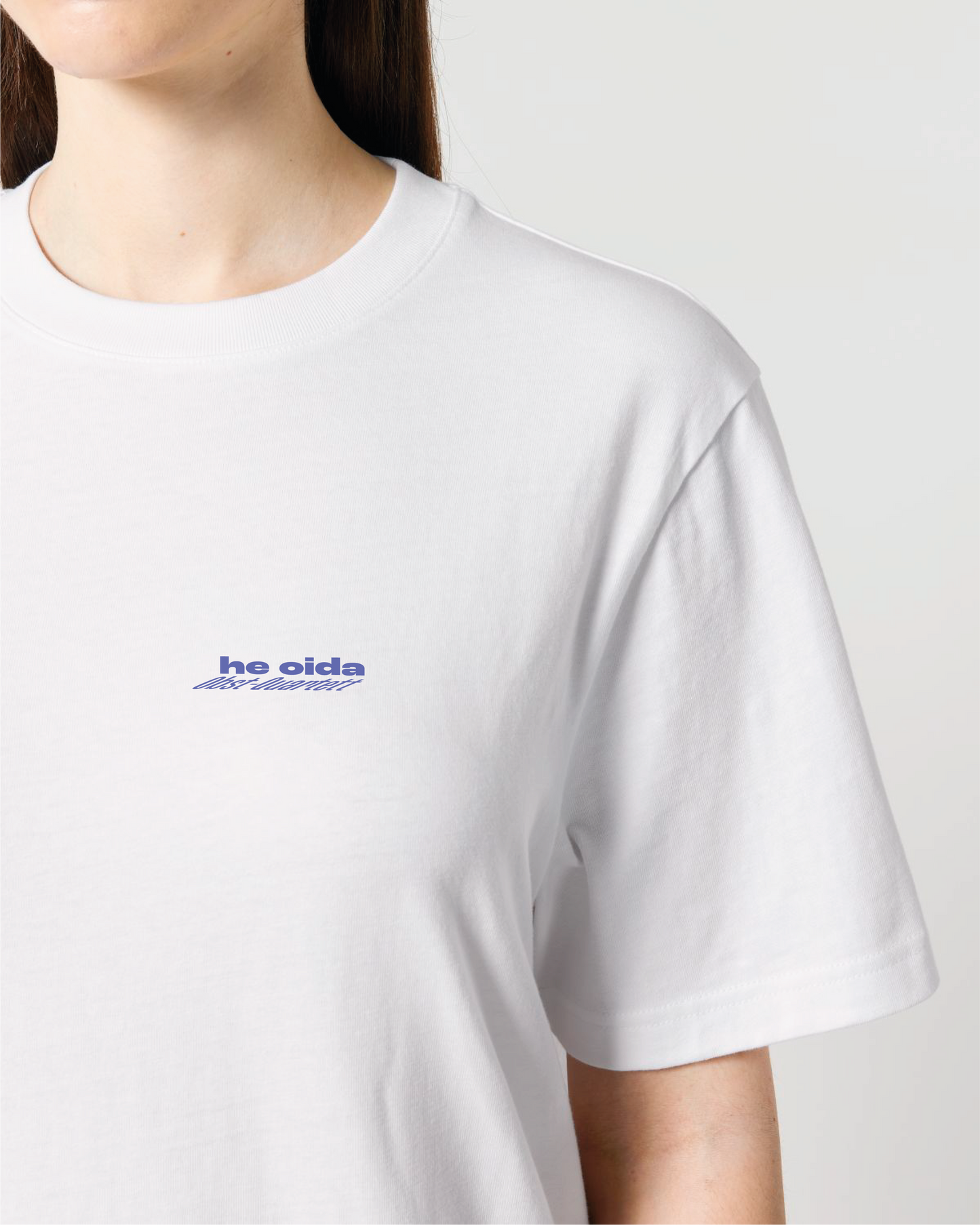 Heidelbeer Shirt Weiß