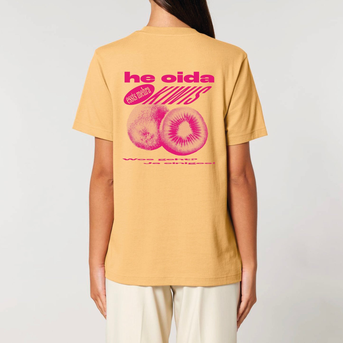 Kiwi Shirt Nispero-Gelb