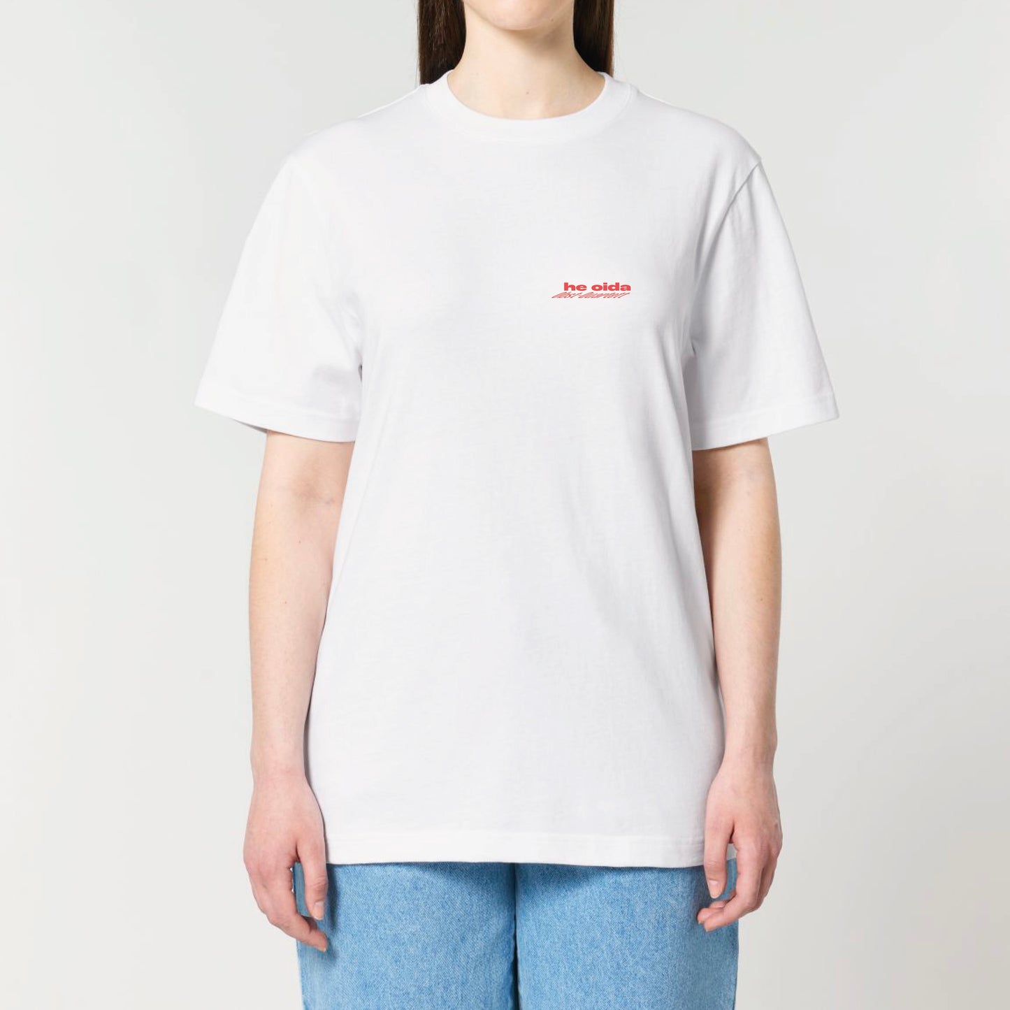 Sticker-Shirt "Obstquartett" Weiß