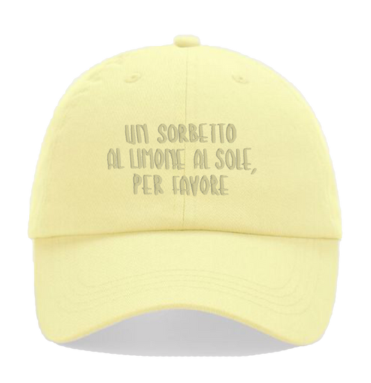 Gelbe Gönnung Basecap